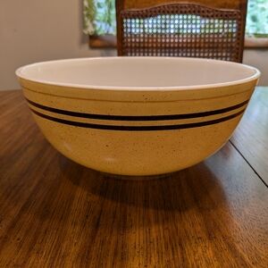 Promotional Tan Speckled Pyrex